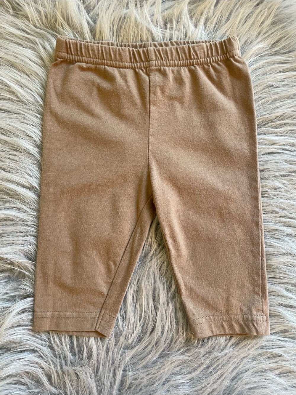 🐶Kids Tan Elastic-Waist Bottoms